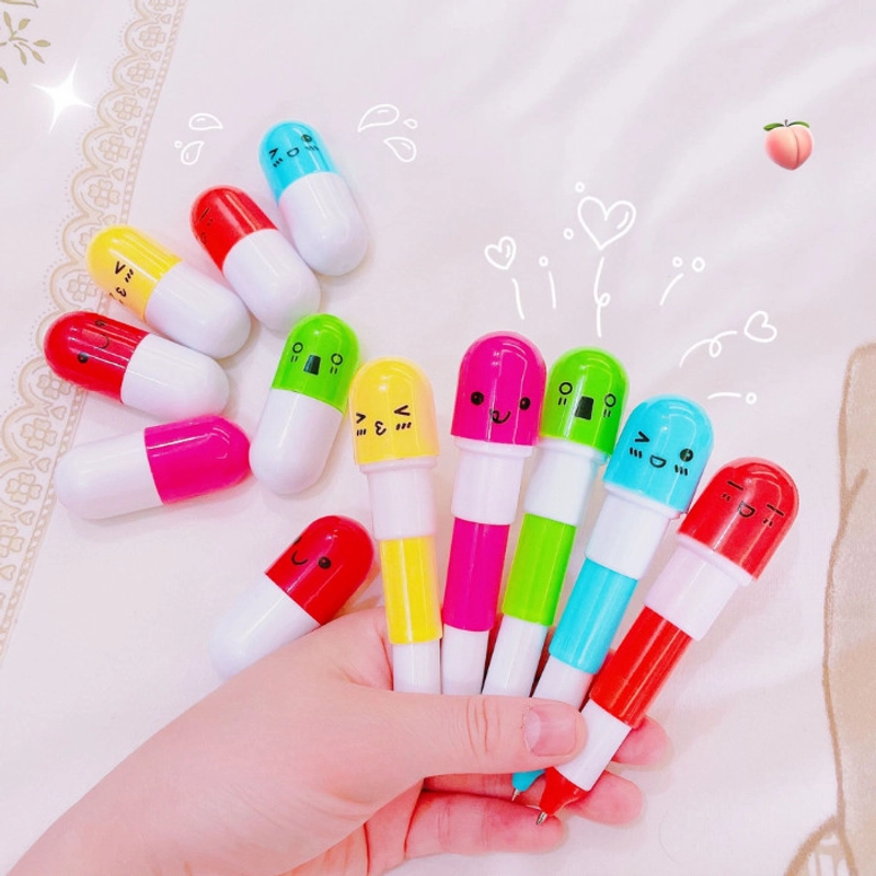 Product image KAHASIL - Pulpen Pena Bolpoin Pens Vitamin Ballpen Unik Mini Kecil Lucu Souvenir KMJ133 all variant all variant
